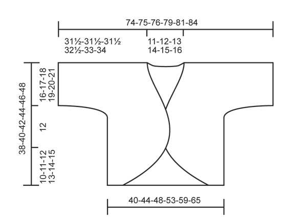 Diagram measurements for DROPS 134-31