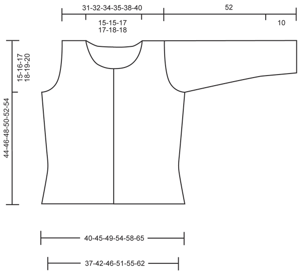 Diagram measurements for DROPS 134-33