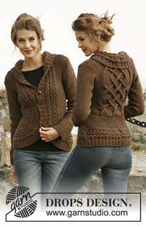 Free knitting and crochet patterns / DROPS 134-55