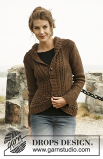 Free knitting and crochet patterns / DROPS 134-55