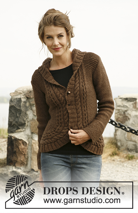 Free knitting and crochet patterns / DROPS 134-55