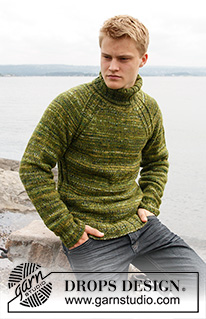 Men's Basic Jumpers / DROPS 135-13