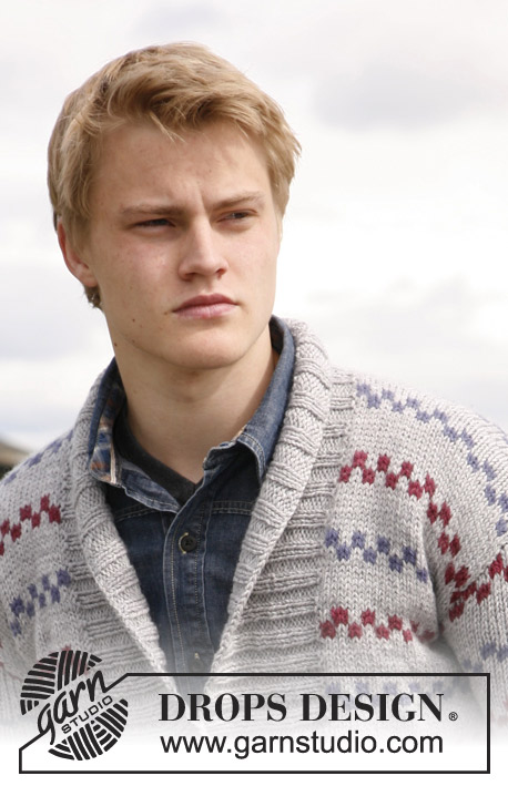 Men's Jackets & Cardigans / DROPS 135-21