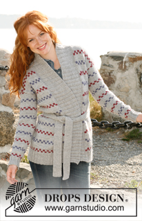 Free knitting and crochet patterns / DROPS 135-22