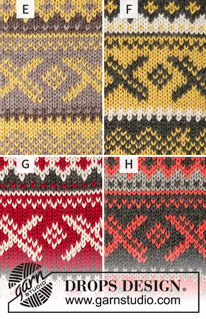 Ivalo / DROPS 135-40 - Men's knitted jumper with round yoke and Nordic pattern, in DROPS Karisma. Size: S to XXXL.