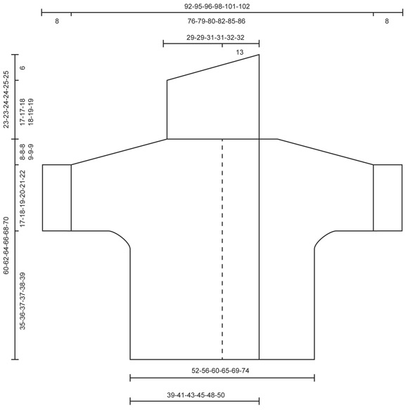 Diagram measurements for DROPS 136-8