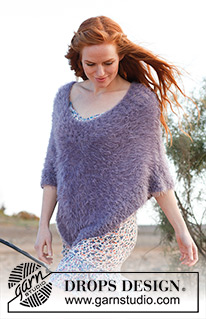 Free knitting and crochet patterns / DROPS 137-26