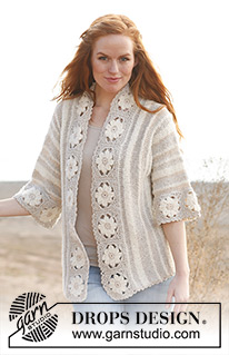 Free patterns using DROPS Alpaca Bouclé / DROPS 138-18