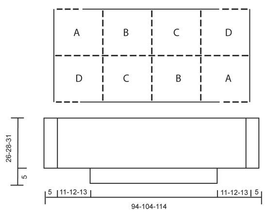 Diagram measurements for DROPS 139-31