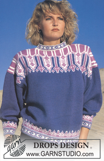 Free knitting and crochet patterns / DROPS 14-5