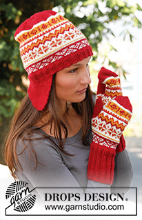 Sweet Scarborough / DROPS 140-10 - Free knitting patterns by DROPS