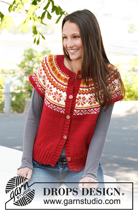 Sweet Scarborough Socks / DROPS 140-9 - Knitted DROPS socks with Norwegian pattern in ”Karisma”. Size 35 to 43