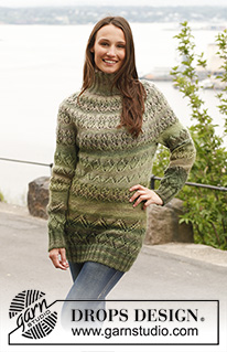 Free knitting and crochet patterns / DROPS 141-29