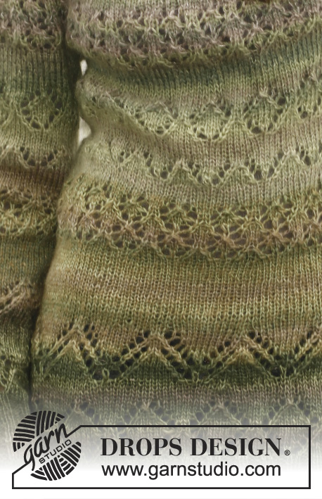Free knitting and crochet patterns / DROPS 141-29