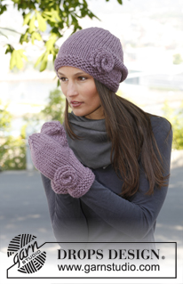 Free knitting and crochet patterns / DROPS 141-35