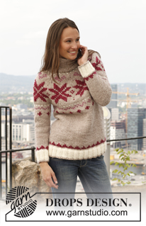 Free knitting and crochet patterns / DROPS 142-30