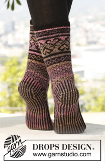 Free knitting and crochet patterns / DROPS 142-35