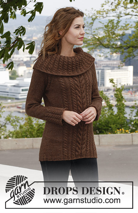 Cacao / DROPS 143-2 - Free knitting patterns by DROPS Design