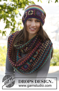 Free knitting and crochet patterns / DROPS 143-40