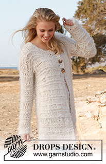 Free patterns using DROPS Alpaca Bouclé / DROPS 146-20