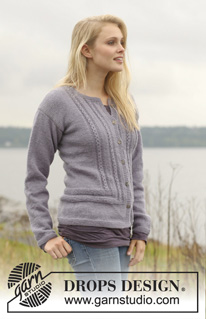 Free knitting and crochet patterns / DROPS 149-28