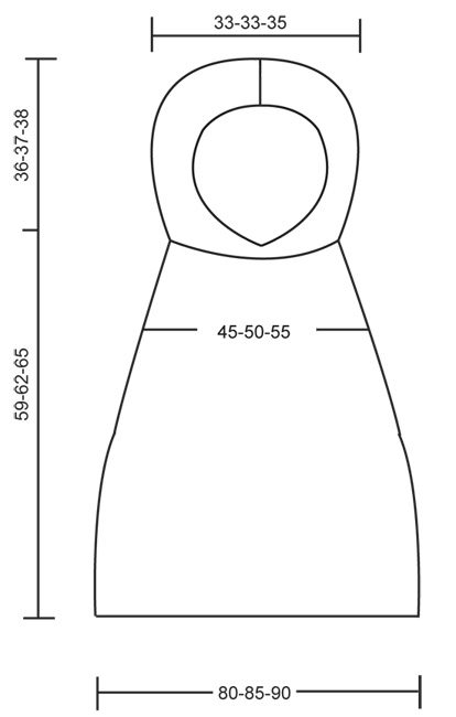 Diagram measurements for DROPS 150-50