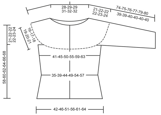 Diagram measurements for DROPS 150-6