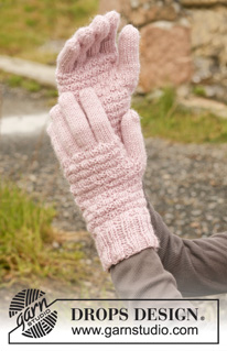 Free knitting and crochet patterns / DROPS 151-22