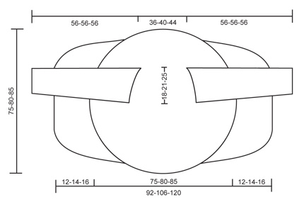Diagram measurements for DROPS 155-10