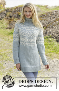Free knitting and crochet patterns / DROPS 156-12
