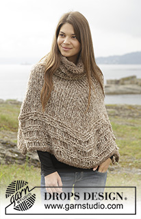 Free knitting and crochet patterns / DROPS 156-29