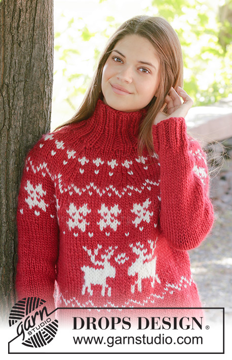 Weihnachtliche Pullover & Jacken / DROPS 158-16