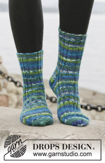 Halblange Socken / DROPS 158-46