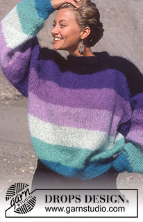 Free knitting and crochet patterns / DROPS 16-12