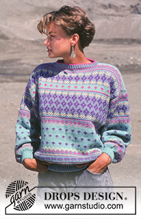 Free knitting and crochet patterns / DROPS 16-2
