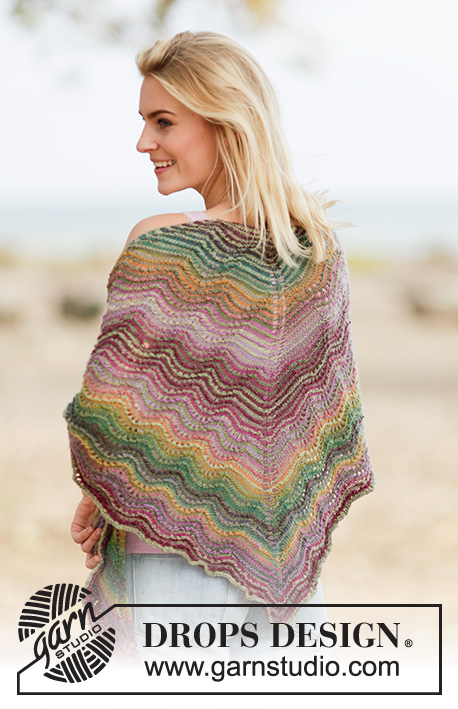 Delightful Waves / DROPS 160-30 - Free knitting patterns by DROPS Design