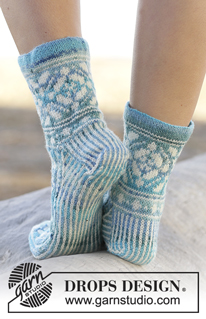 Free knitting and crochet patterns / DROPS 161-36