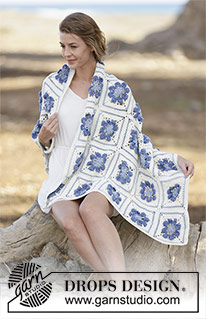 Free patterns using DROPS Cotton Merino / DROPS 162-40