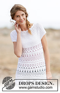 Free patterns using DROPS Cotton Merino / DROPS 162-6