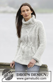 Free knitting and crochet patterns / DROPS 164-12
