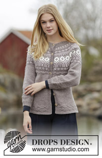 Free knitting and crochet patterns / DROPS 164-22