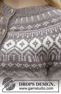 Free knitting and crochet patterns / DROPS 164-22