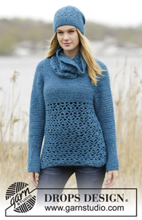 Free knitting and crochet patterns / DROPS 164-31