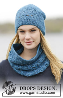Free knitting and crochet patterns / DROPS 164-32