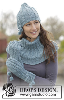Free knitting and crochet patterns / DROPS 164-38