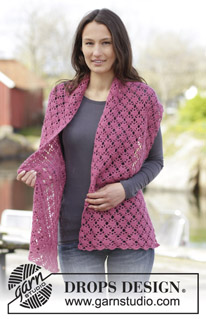 Summer Shawls / DROPS 164-8