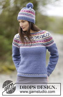 Free knitting and crochet patterns / DROPS 165-23