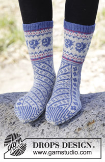 Free knitting and crochet patterns / DROPS 165-7