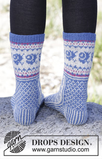 Free knitting and crochet patterns / DROPS 165-7
