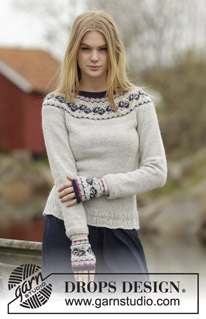 Free patterns using DROPS Flora / DROPS 165-9